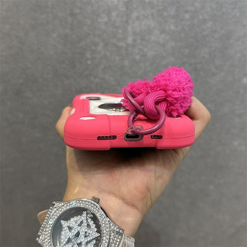 Luxury Heavy Duty Ring Holder Lanyard Case for iPhone 17 ProMax 16e PC TPU Armor